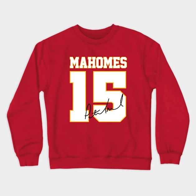 Patrick Mahomes Kansas City Crewneck Sweatshirt by GraciafyShine